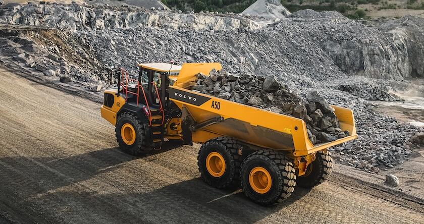 New Volvo A50 Articulated Dump Truck